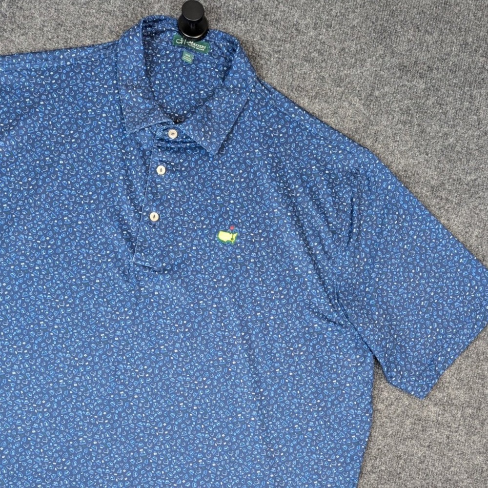 2026 MASTERS Peter Millar XXL Bucket Hat Badges Performance Tech Golf Polo Shirt